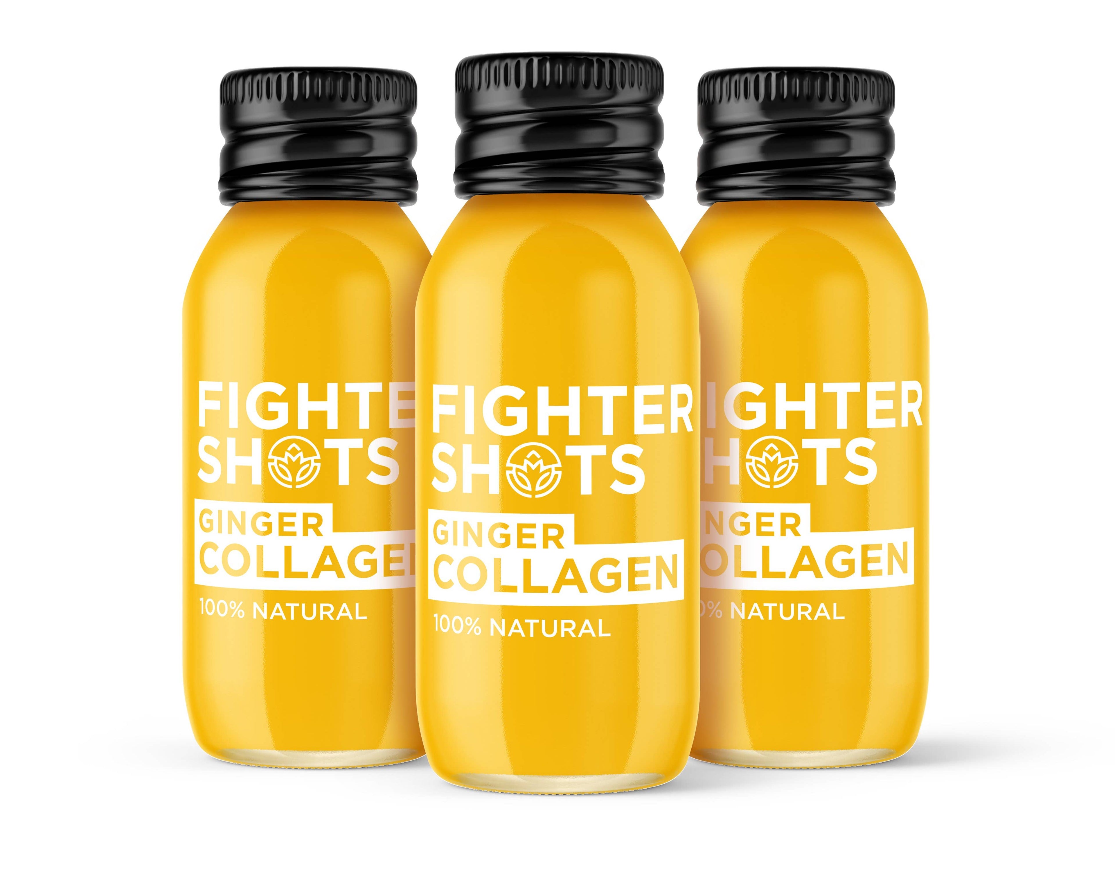 Ginger + Marine Collagen 3,000mg welness shot